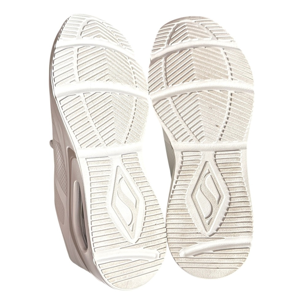 Skechers Los Angeles Women's US 10 White‎ Mesh Air Athletic Walking Sneakers - Picture 6 of 7